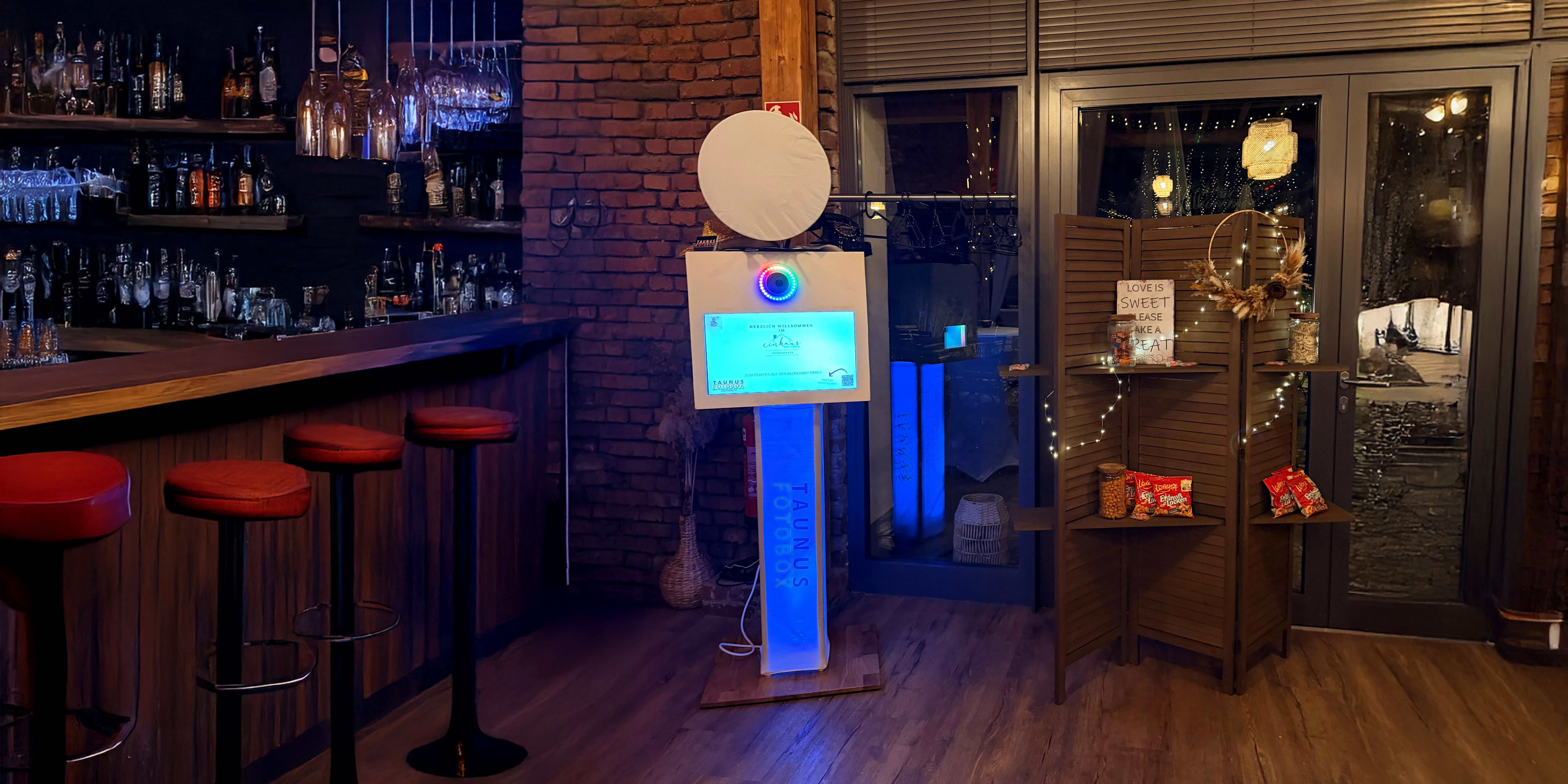 Fotobox Variante - Professionelle Ausstattung