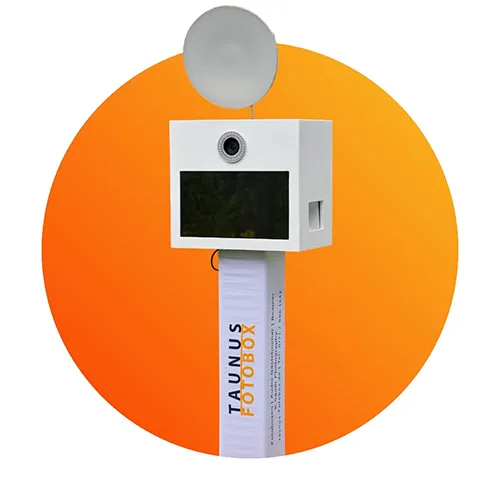 Fotobox 3 - Premium Fotobox mit 22 Zoll Touchscreen und Sharing-Screen